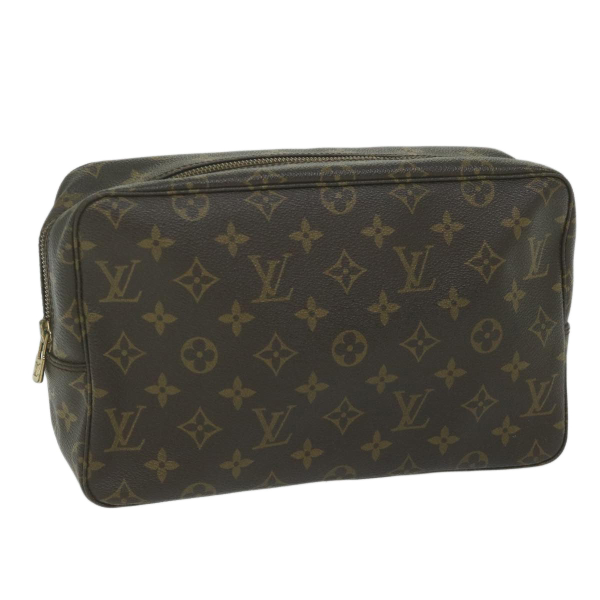 LOUIS VUITTON Monogram Trousse Toilette 28 Clutch Bag M47522 LV fm3001