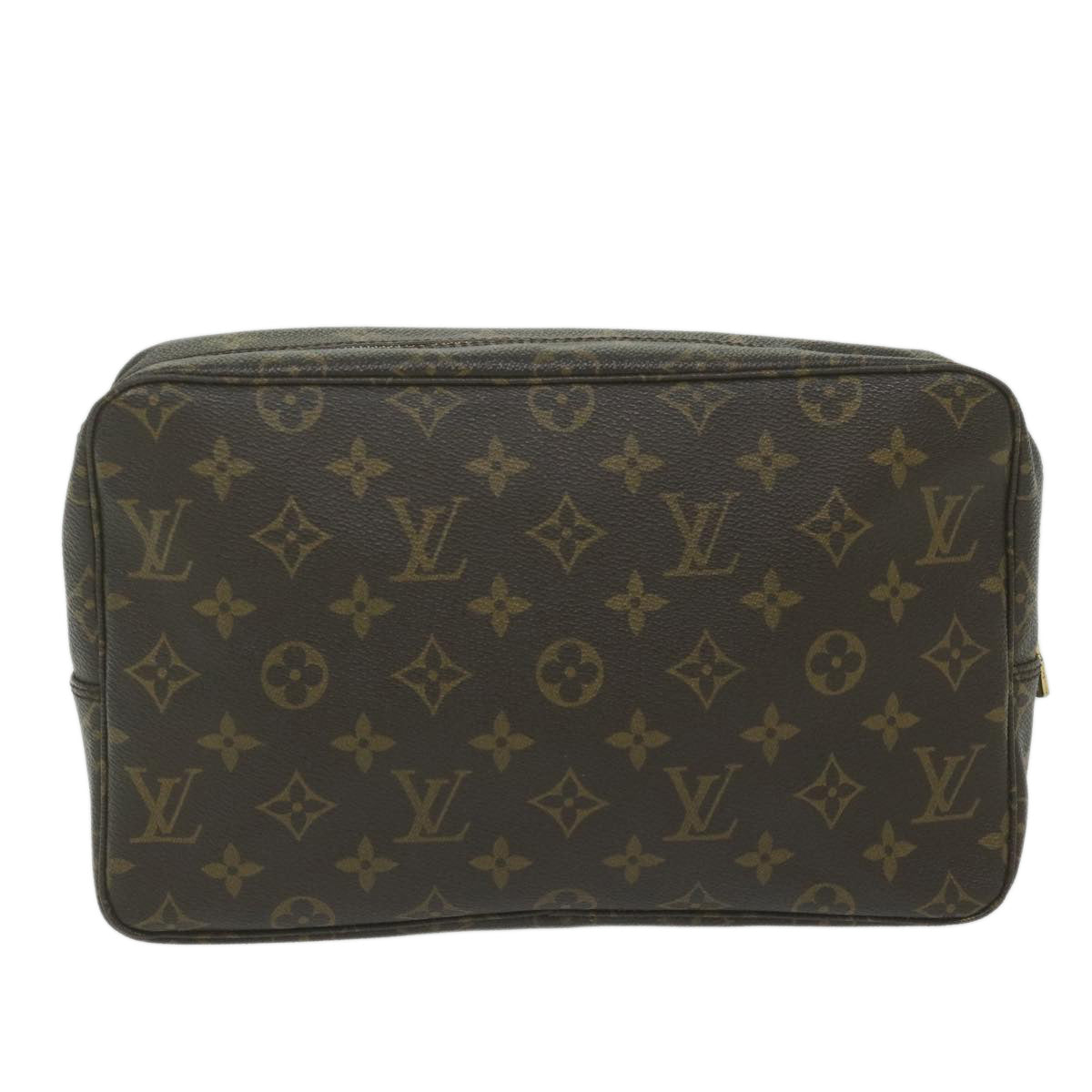 LOUIS VUITTON Monogram Trousse Toilette 28 Clutch Bag M47522 LV fm3001