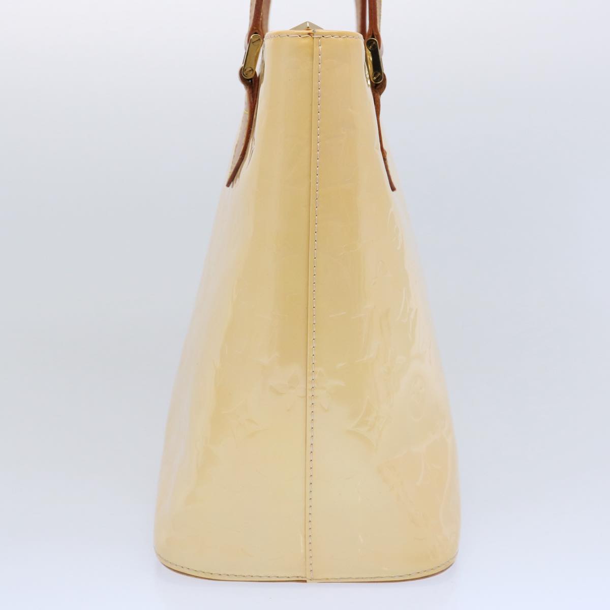 LOUIS VUITTON Monogram Vernis Houston Bag Marshmallow Pink M91302 fm3016