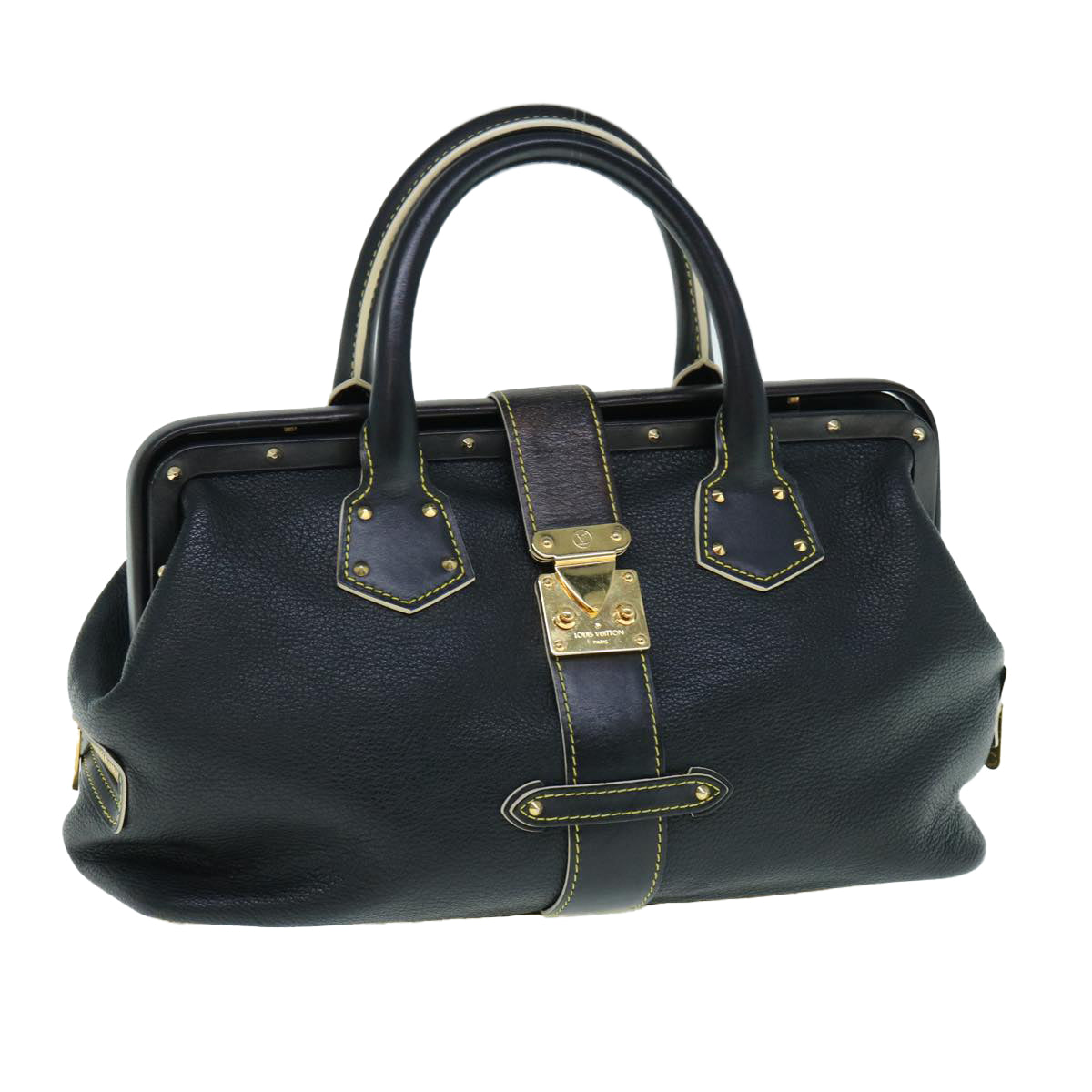 LOUIS VUITTON Suhari Ange New PM Hand Bag Black M91805 LV fm3057
