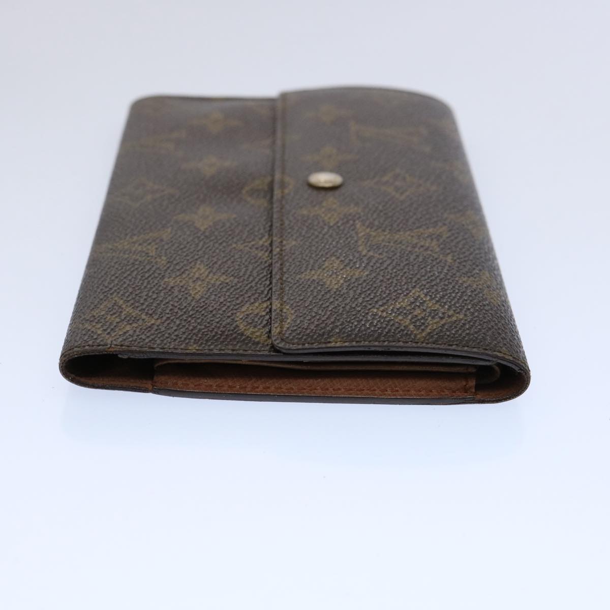 LOUIS VUITTON Monogram Porte Tresol International Wallet M61215 LV fm3084