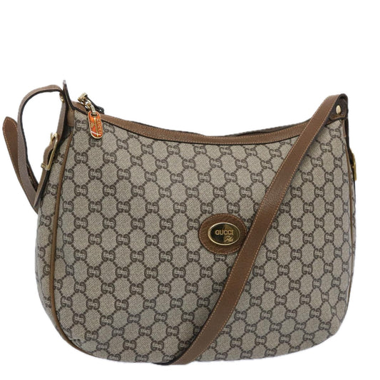 GUCCI GG Plus Supreme Shoulder Bag Beige  fm3139