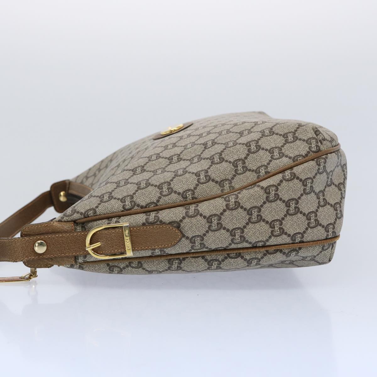 GUCCI GG Plus Supreme Shoulder Bag Beige  fm3139