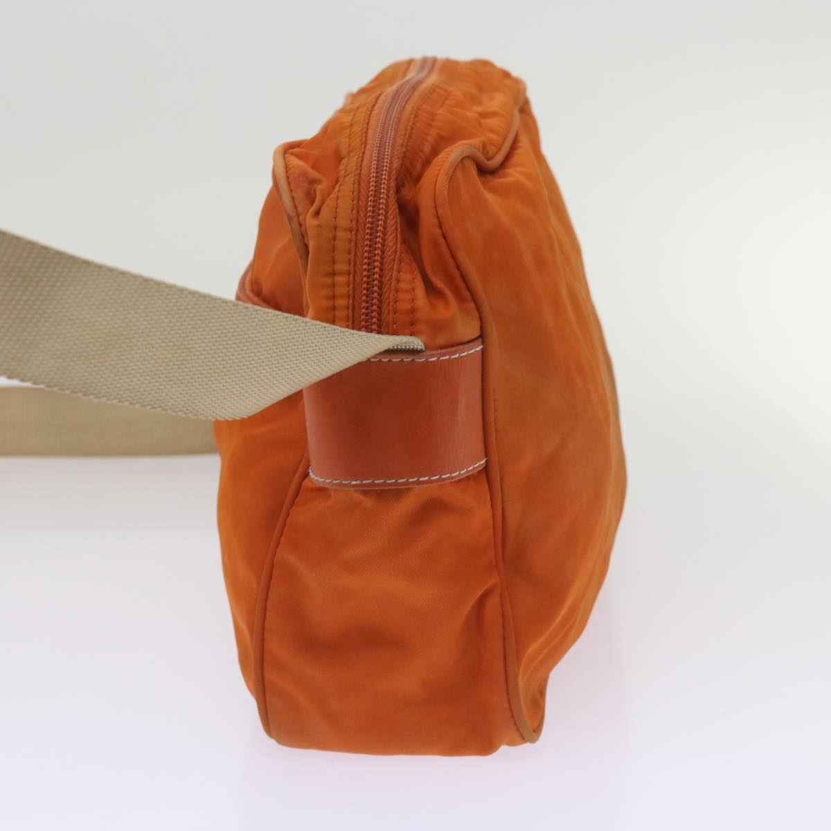 Luxury PradaShoulder Bag Nylon Orange fm3214
