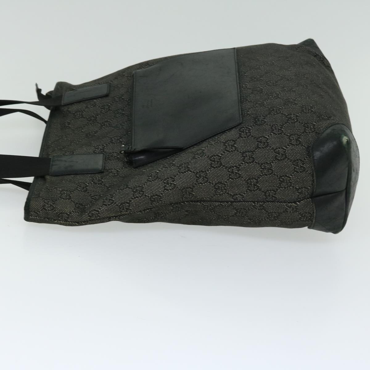 GUCCI GG Canvas Tote Bag Black 28892  fm3265