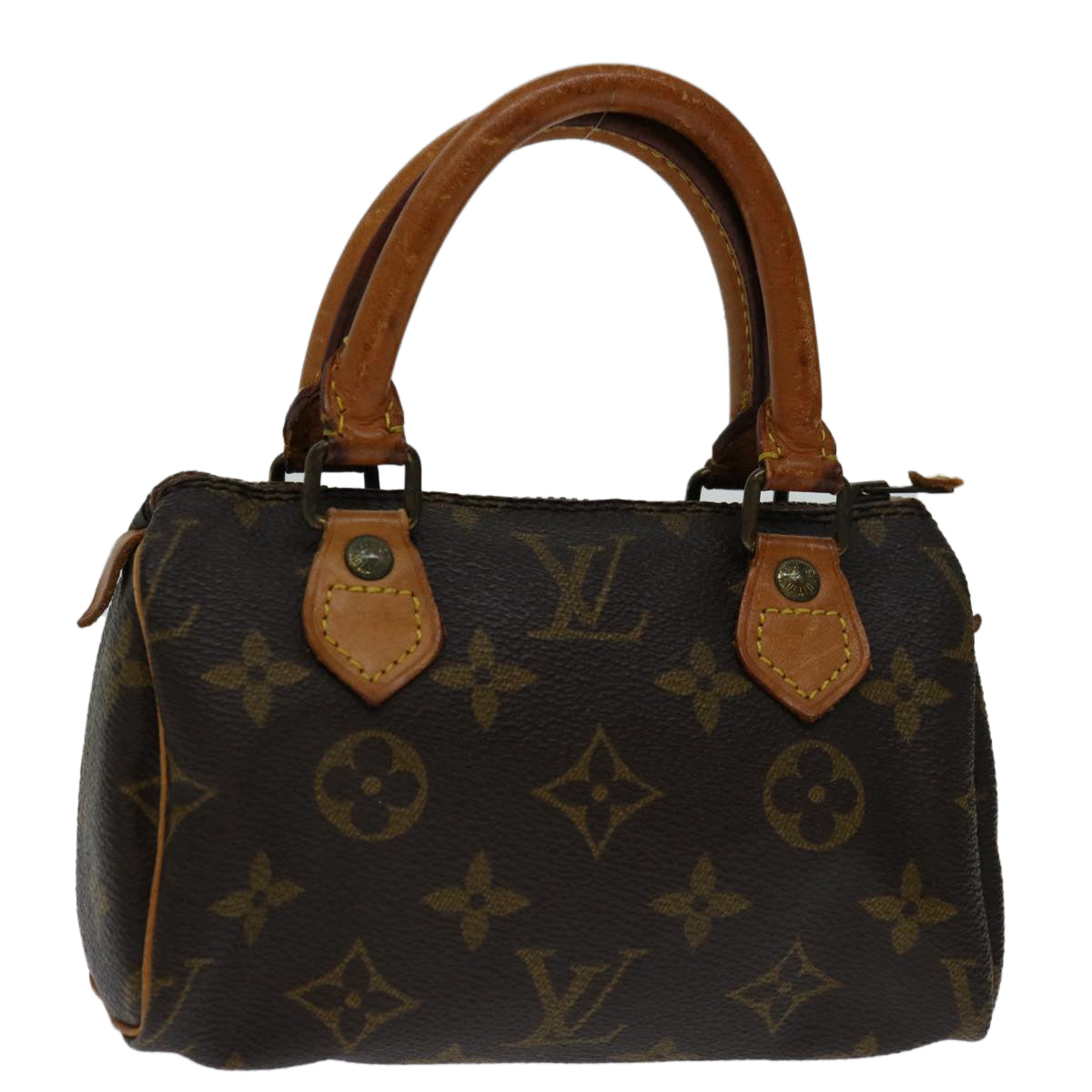 LOUIS VUITTON Monogram Mini Speedy Hand Bag Old model M41534 LV fm3271