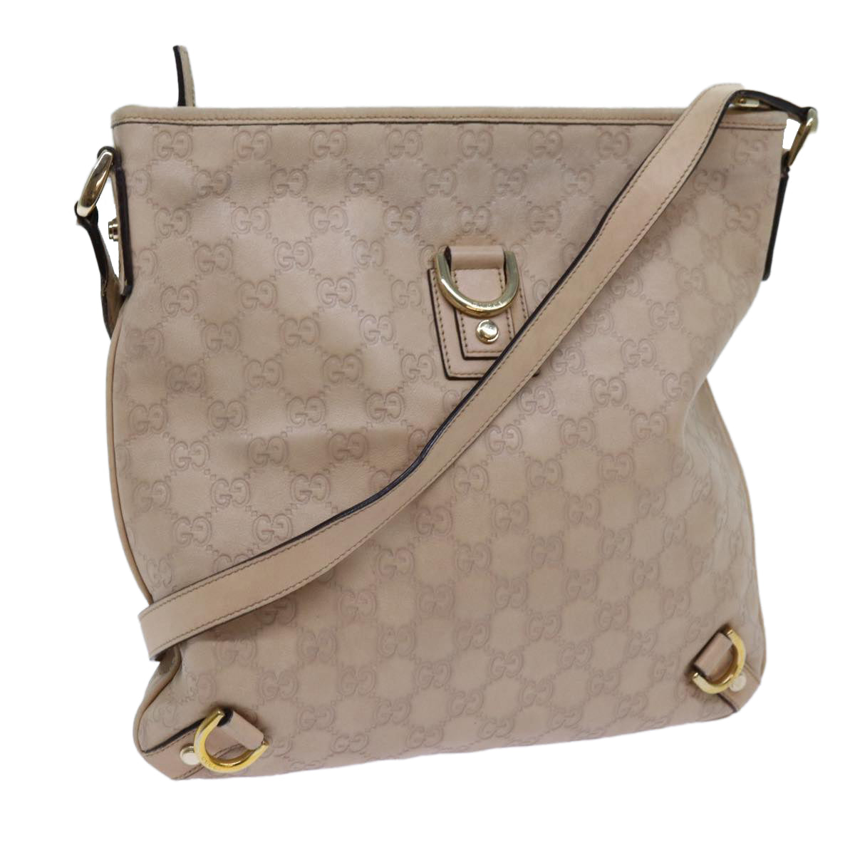 Luxury Gucci Trending 2025 GG Canvas Luxury Gucci Trending 2025ssima Abbey Shoulder Bag Beige 131326  fm3354