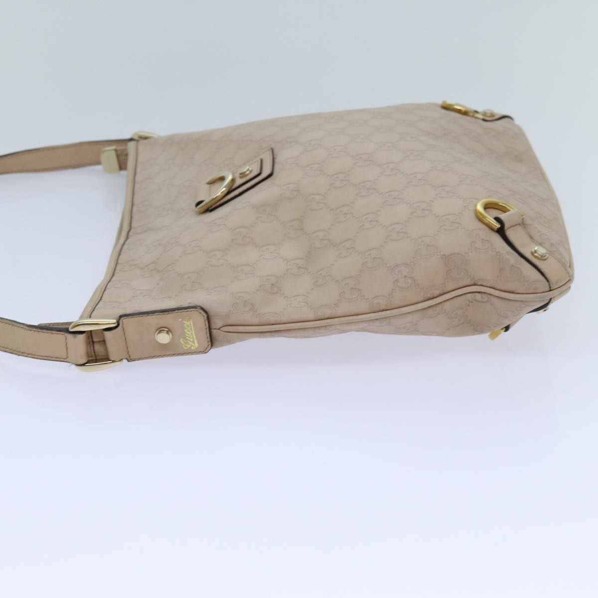 Luxury Gucci Trending 2025 GG Canvas Luxury Gucci Trending 2025ssima Abbey Shoulder Bag Beige 131326  fm3354