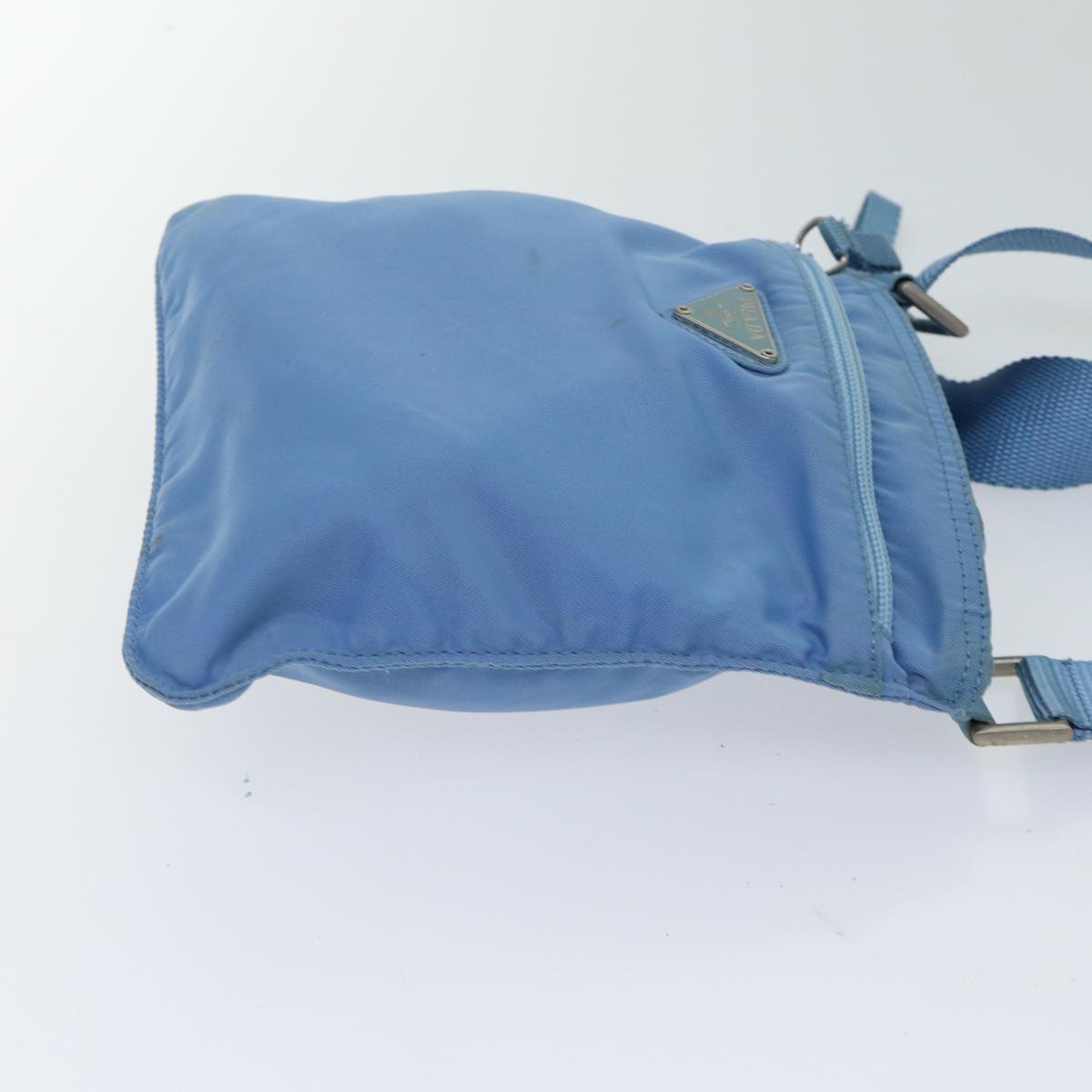 Luxury PradaShoulder Bag Nylon Blue fm3368