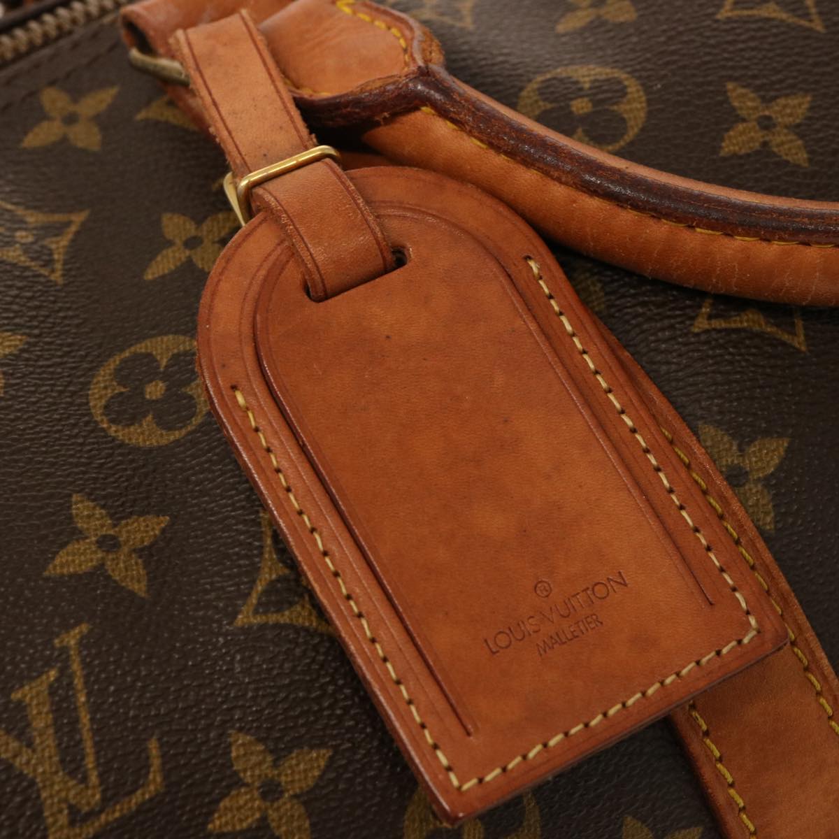 LOUIS VUITTON Monogram Keepall Bandouliere 60 Boston Bag M41412 LV fm3396