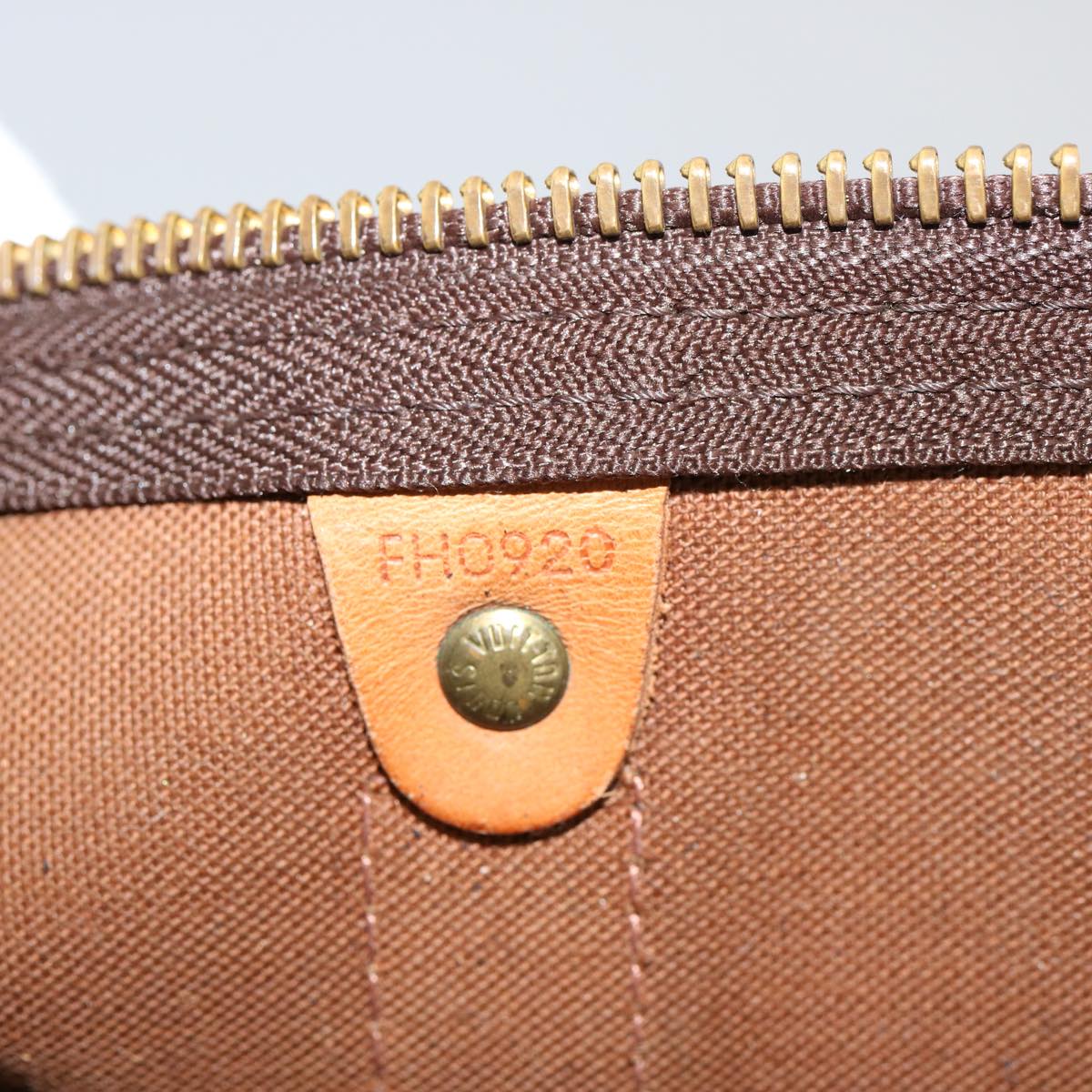 LOUIS VUITTON Monogram Keepall 60 Boston Bag M41422 LV fm3399
