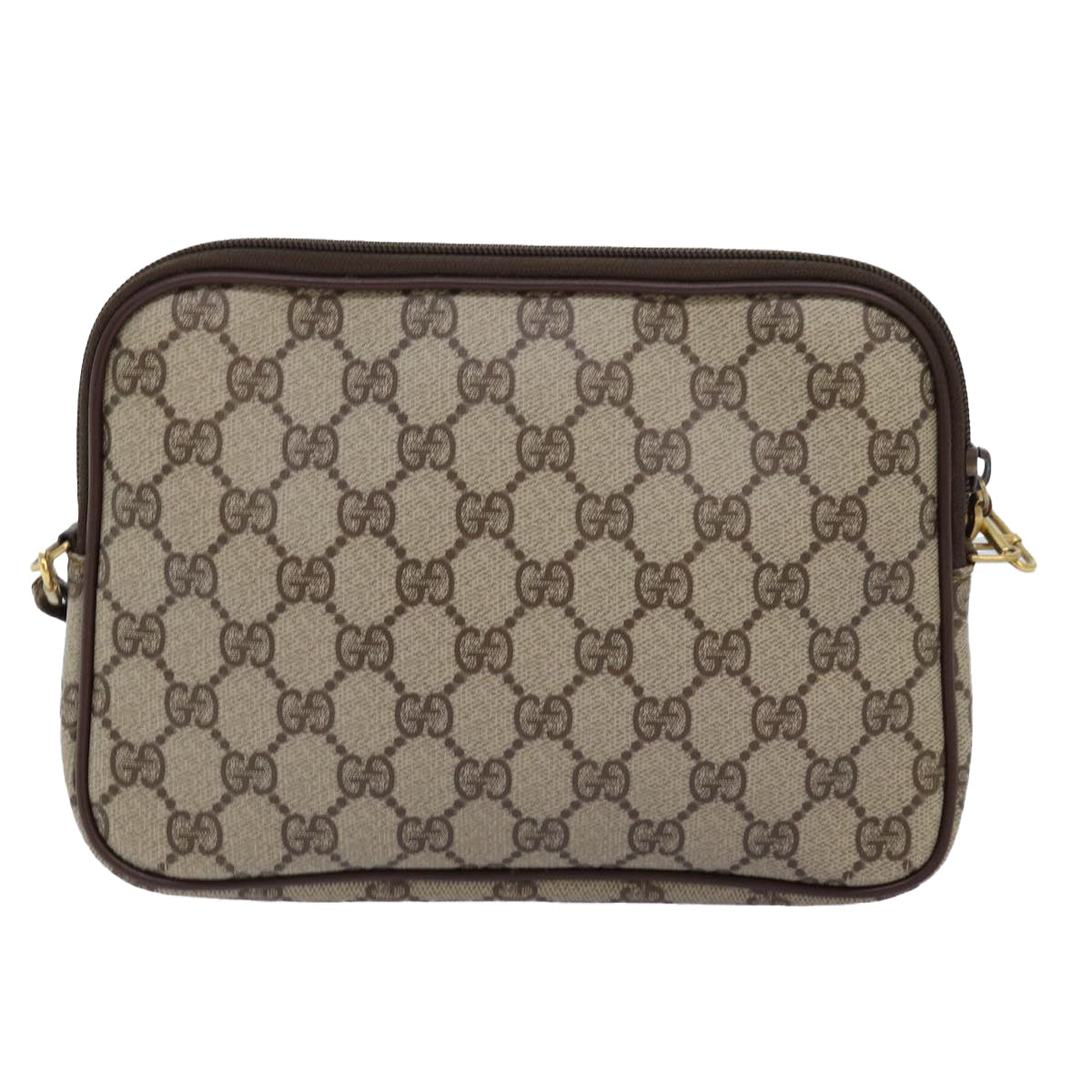 Luxury Gucci Trending 2025 GG Supreme Shoulder Bag PVC Beige 97 02 068  fm3411