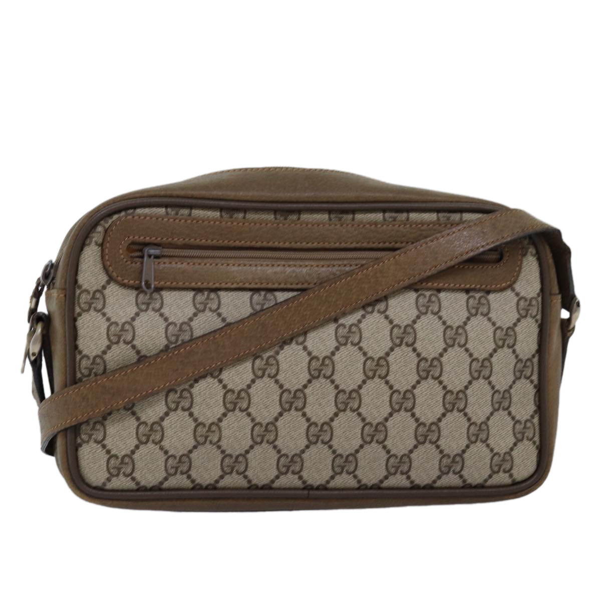Luxury Gucci Trending 2025 GG Supreme Shoulder Bag PVC Beige 001 067 1282  fm3412