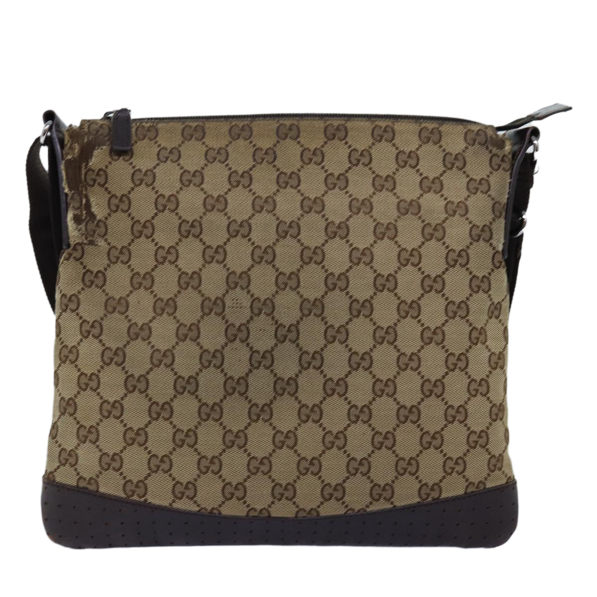 Luxury Gucci Trending 2025 GG Canvas Shoulder Bag Beige 145857  fm3430
