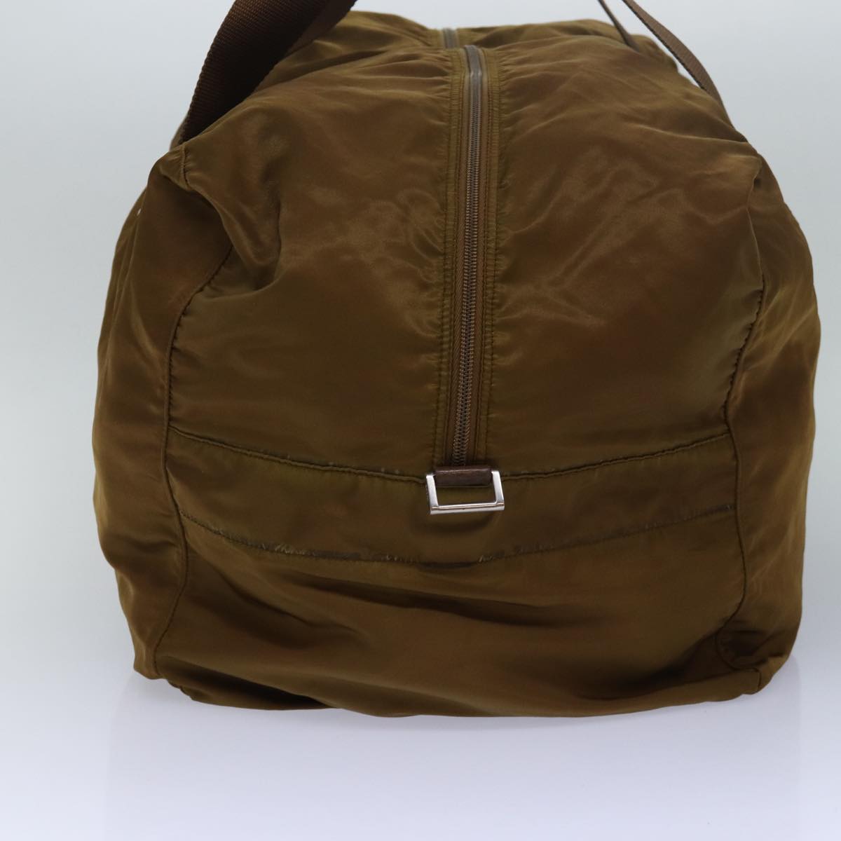 Luxury Prada Boston Bag Nylon Brown  fm3614