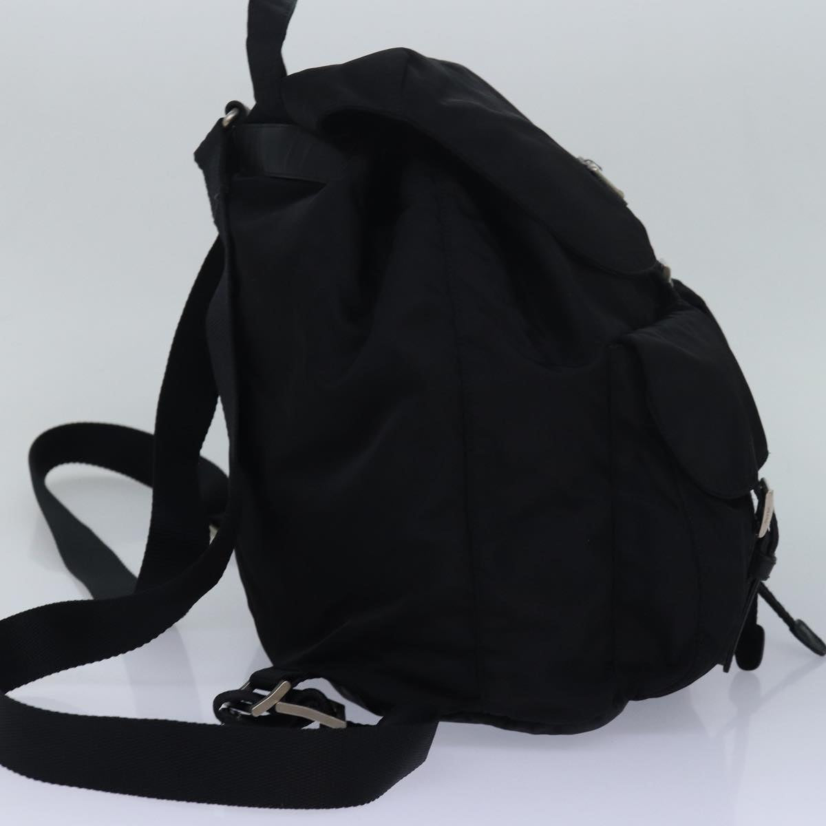 Luxury Prada Backpack Nylon Black  fm3620