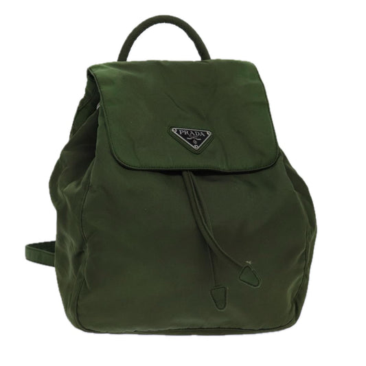 Luxury Prada Backpack Nylon Khaki  fm3668