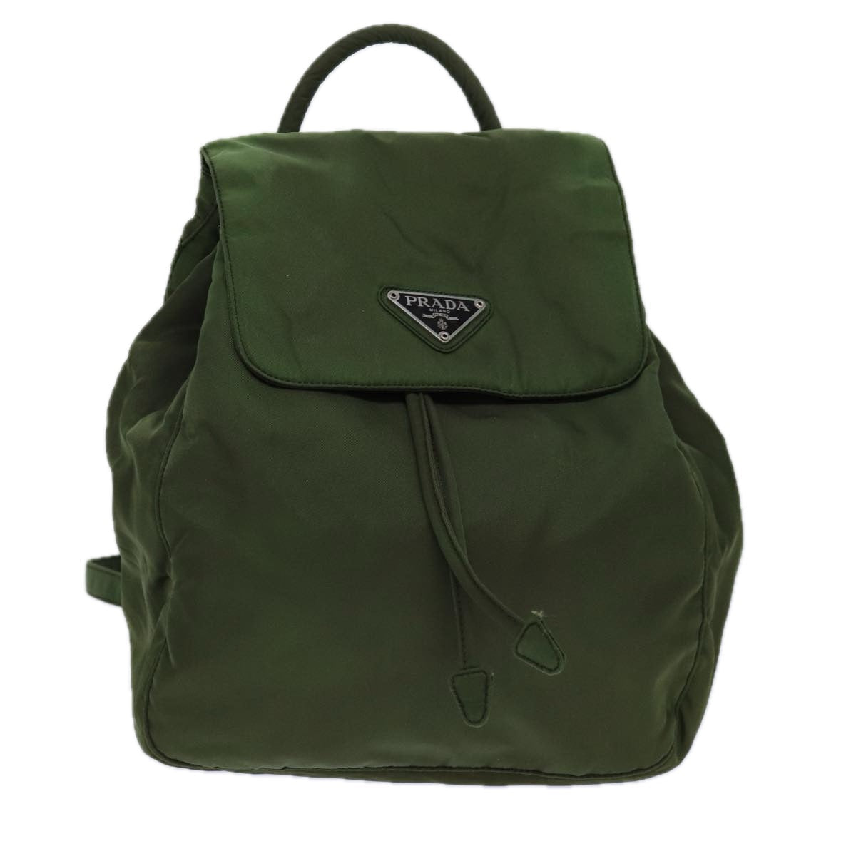 Luxury Prada Backpack Nylon Khaki  fm3668