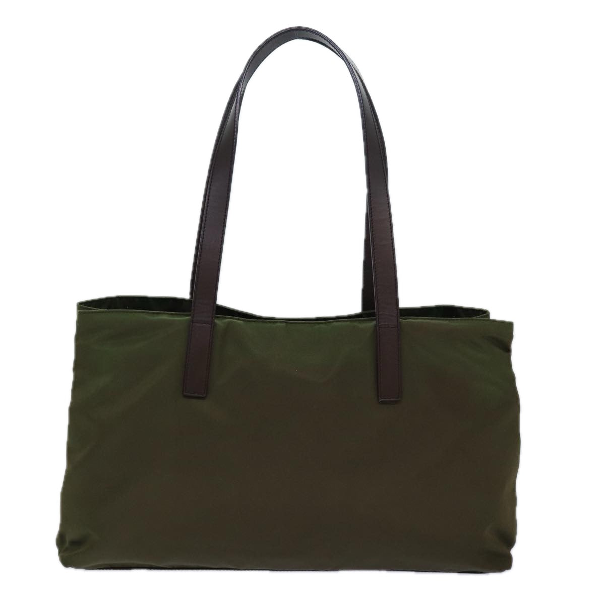 Luxury Prada Tote Bag Nylon Khaki  fm3670