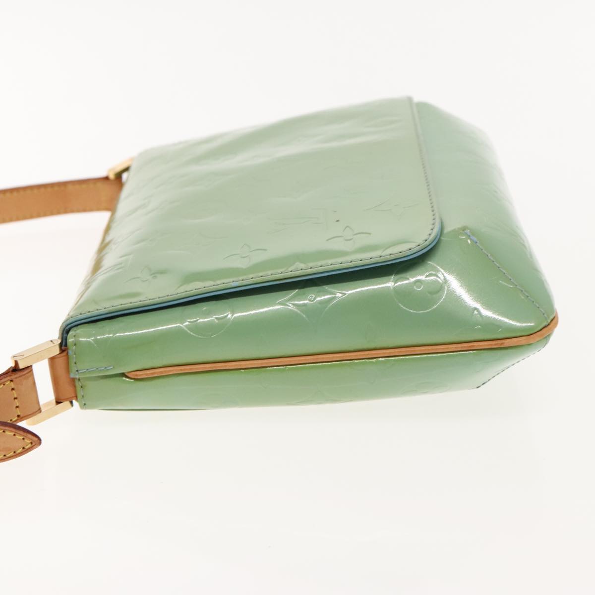 LOUIS VUITTON Monogram Vernis Thompson Street Bag Baby Blue M91009 fm3922