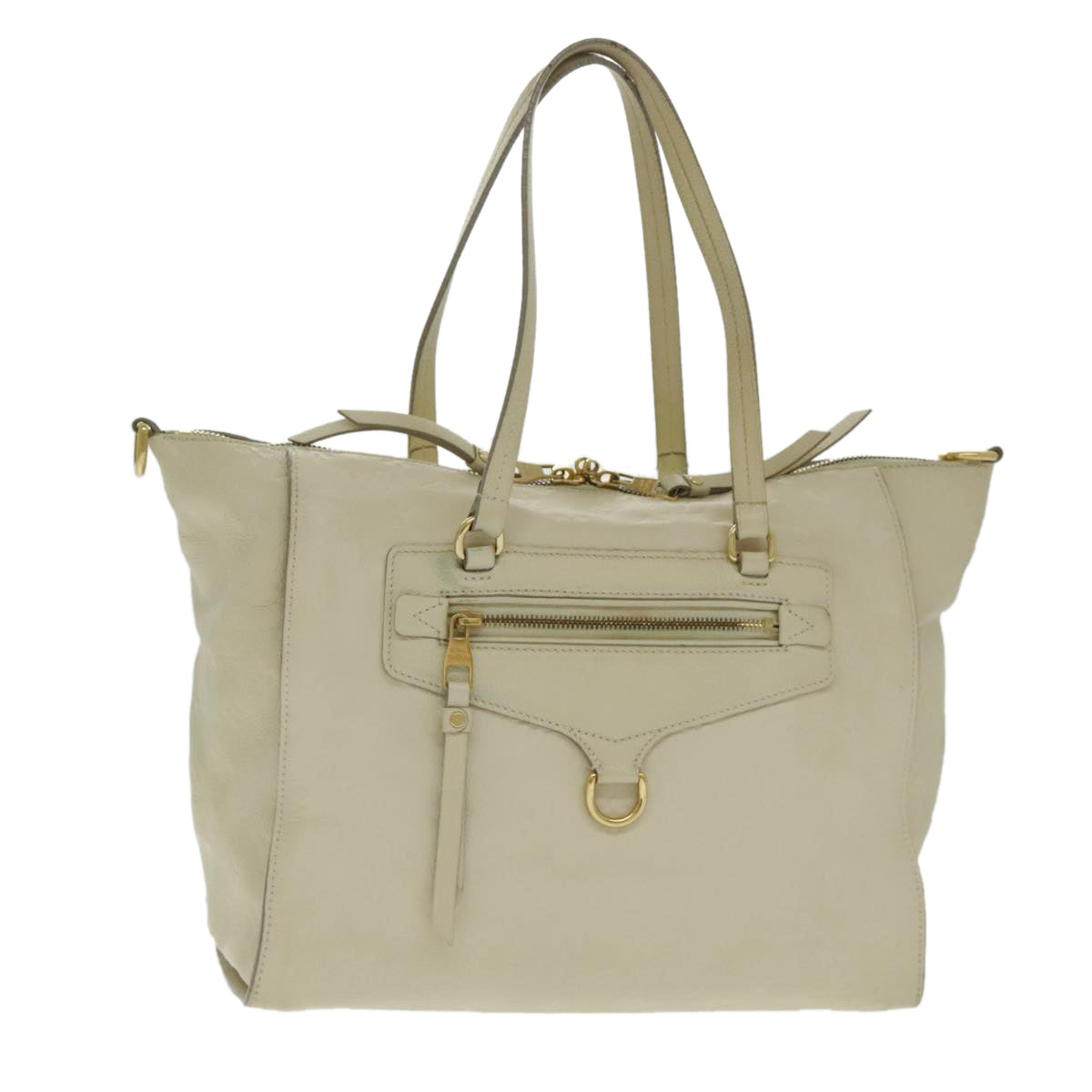 LOUIS VUITTON Monogram Empreinte Lumineuse PM Tote Bag Neige M93411 fm3942