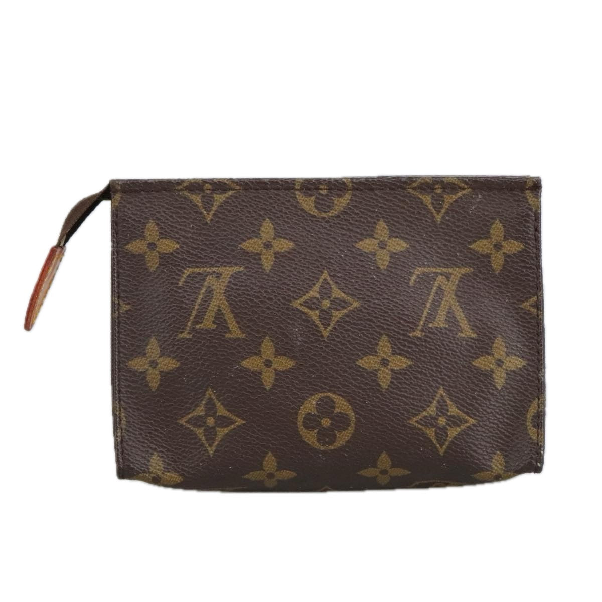 LOUIS VUITTON Monogram Poche Toilette 15 Pouch M47546 LV fm4031