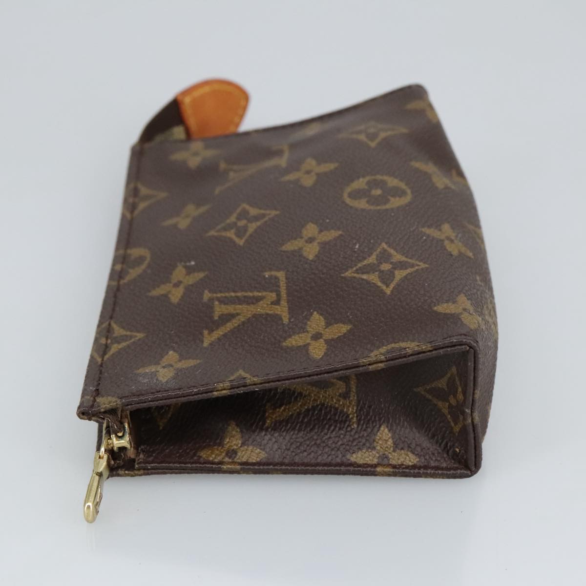 LOUIS VUITTON Monogram Poche Toilette 15 Pouch M47546 LV fm4031
