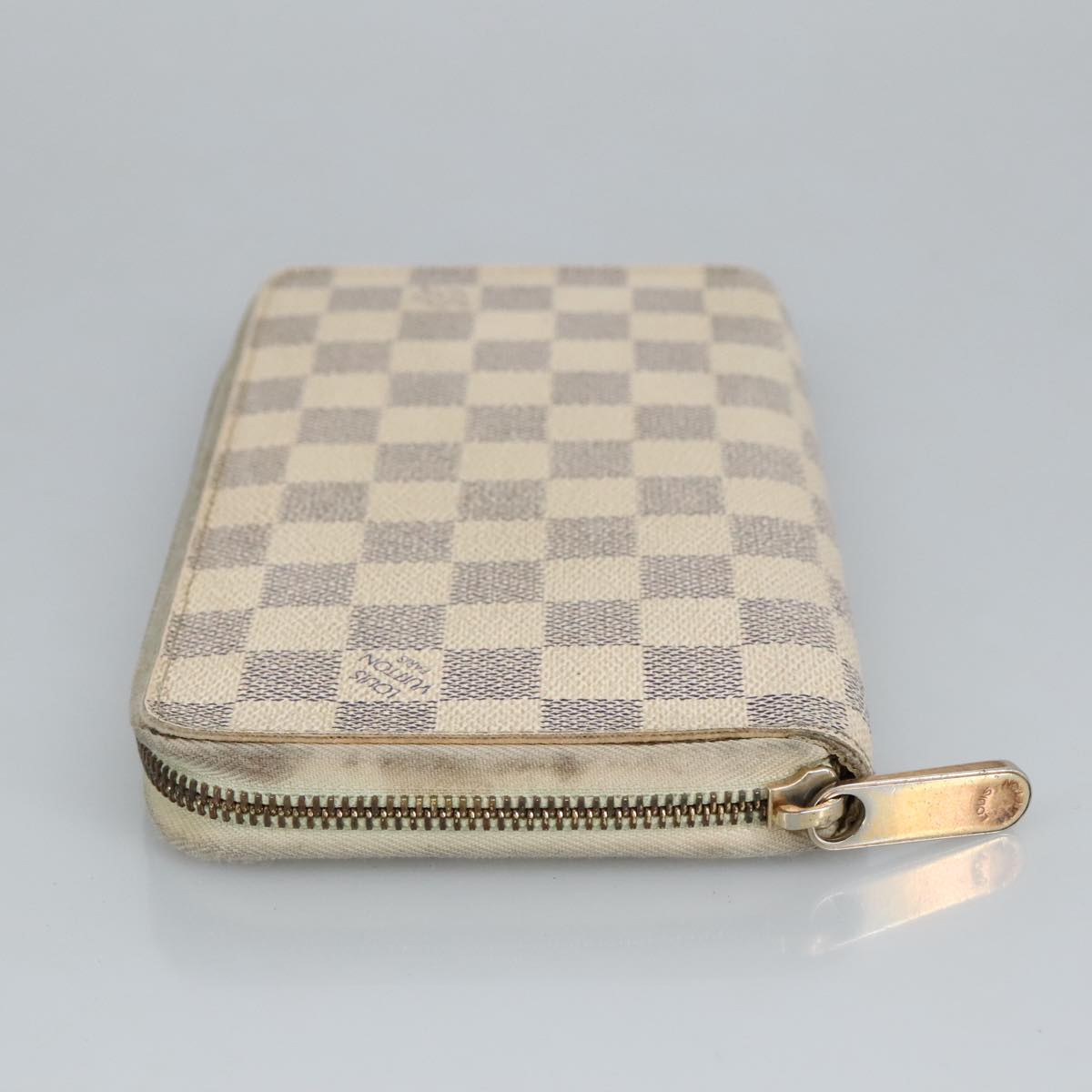 LOUIS VUITTON Damier Azur Zippy Organizer Long Wallet N60012 LV fm4041