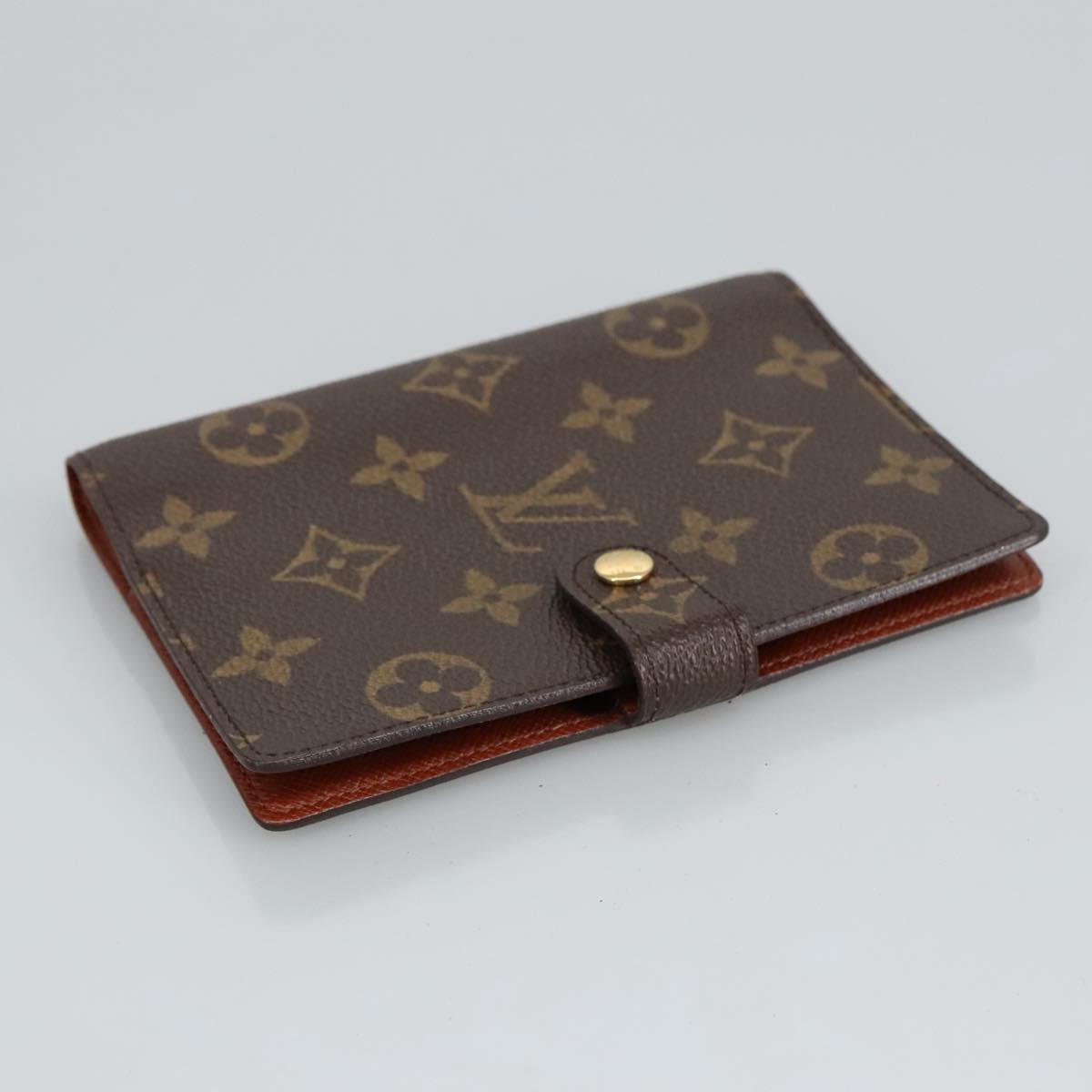 LOUIS VUITTON Monogram Agenda PM Day Planner Cover R20005 LV fm4045