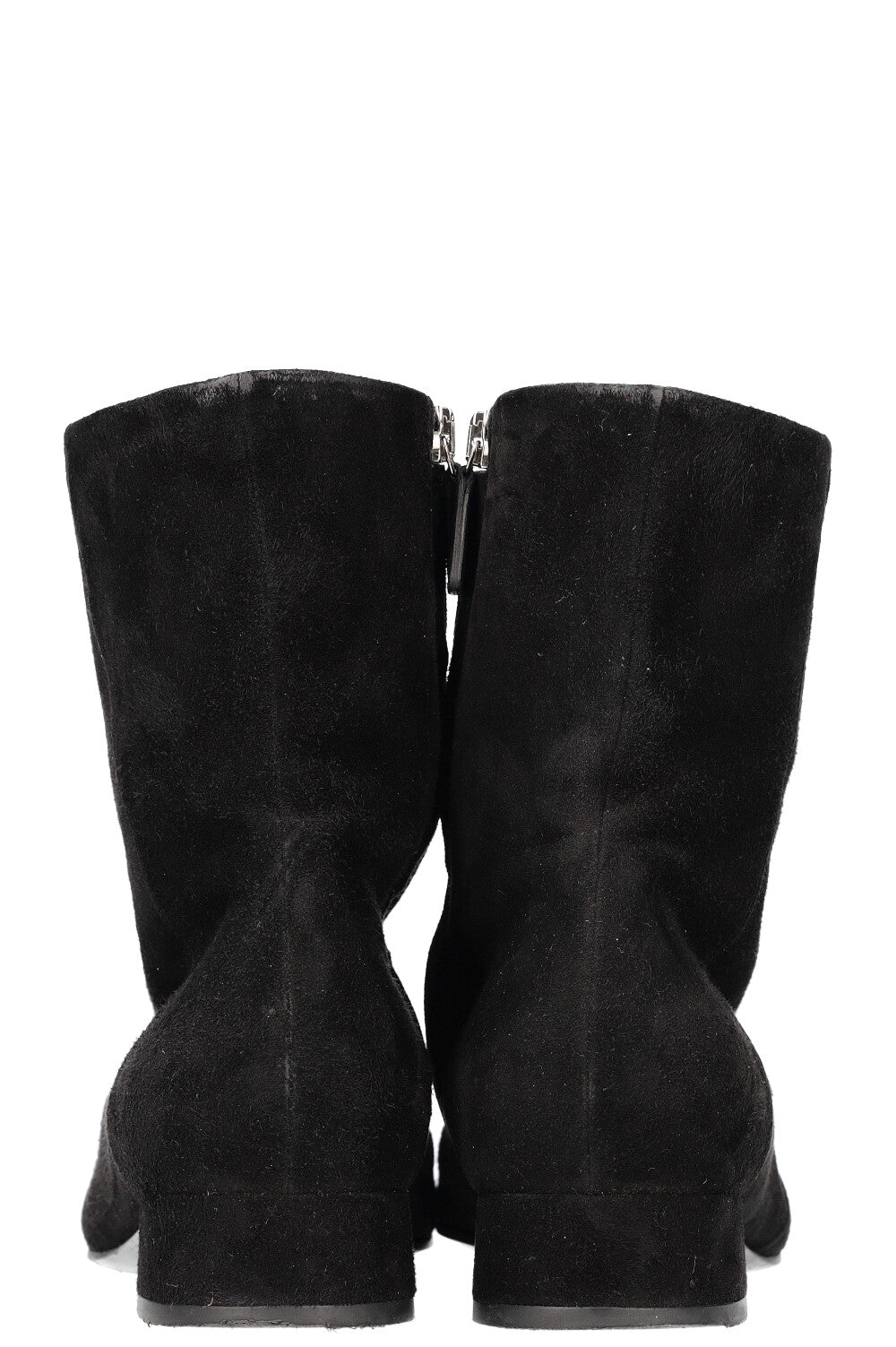 Luxury Gucci Trending 2025 Horsbit Ankle Boots Suede Black