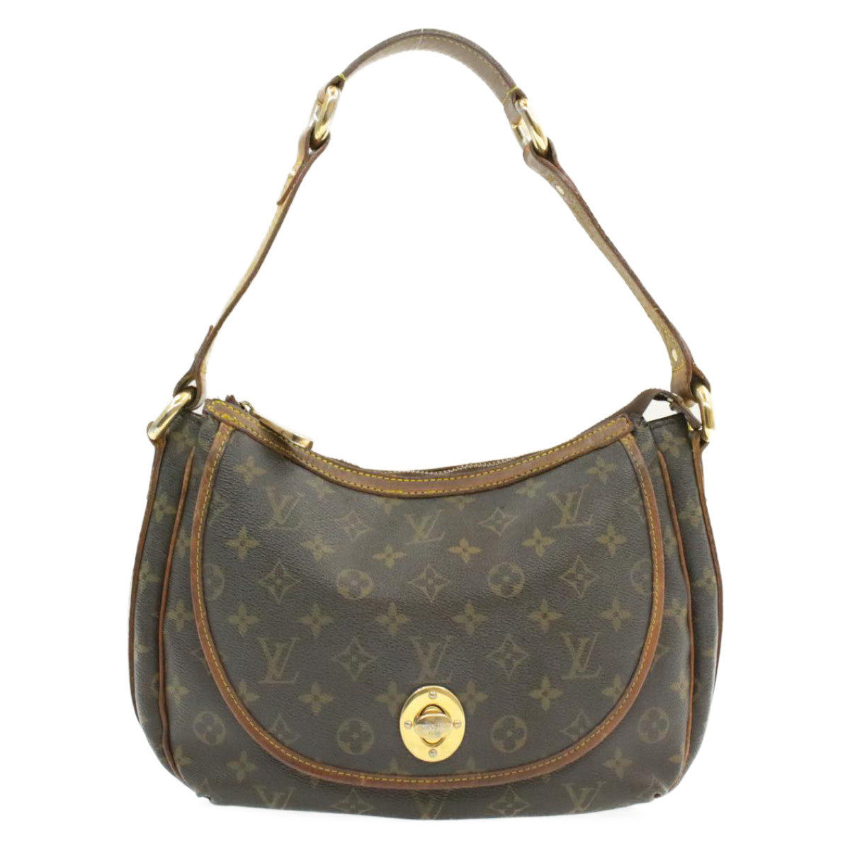 LOUIS VUITTON Monogram Tolum PM Shoulder Bag M40076 LV am042g