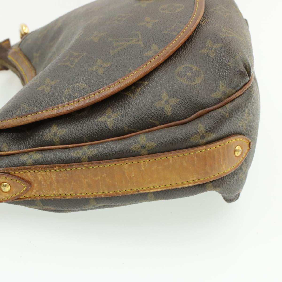 LOUIS VUITTON Monogram Tolum PM Shoulder Bag M40076 LV am042g