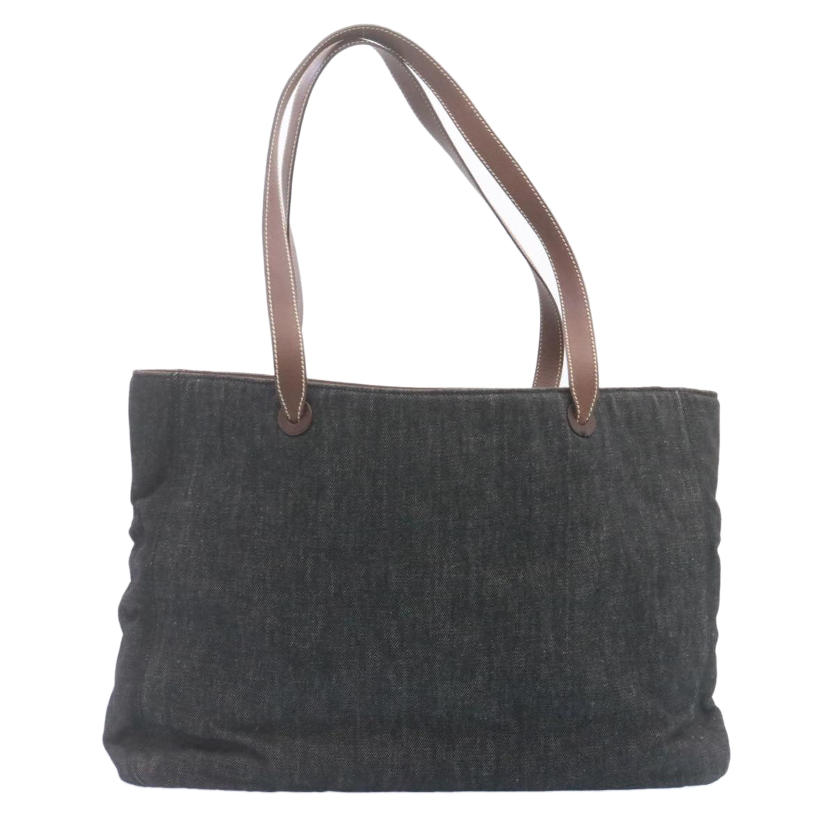 Luxury Chanel COCO Mark Tote Bag Canvas Black CC  am1481gA