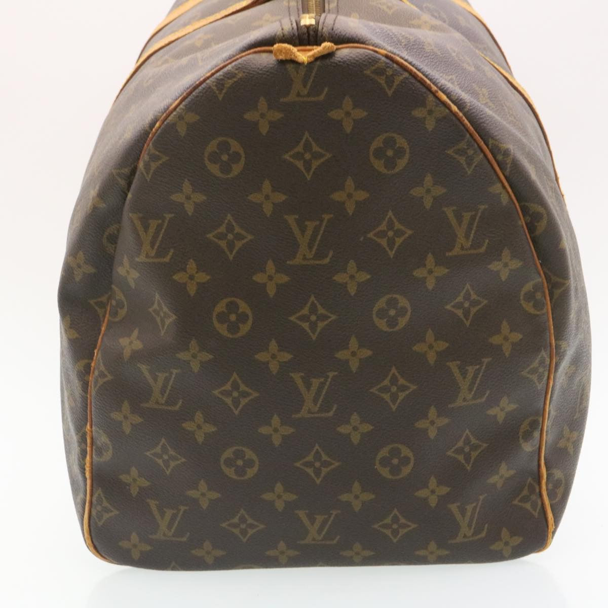 LOUIS VUITTON Monogram Keepall 55 Boston Bag M41424 LV am2150g