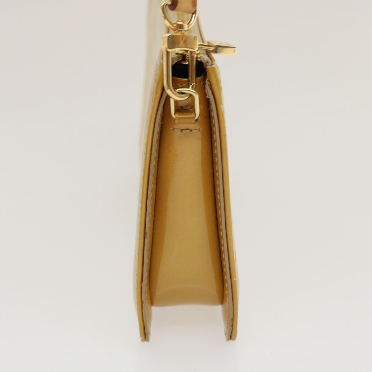 LOUIS VUITTON Monogram Vernis Lexington Pouch Beige Ｍ91010 LV am2359g