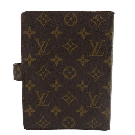 LOUIS VUITTON Monogram Agenda MM Day Planner Cover R20105 LV  am2509g