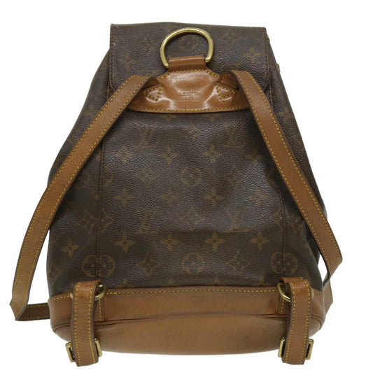 LOUIS VUITTON Monogram Montsouris MM Backpack M51136 LV am2571g
