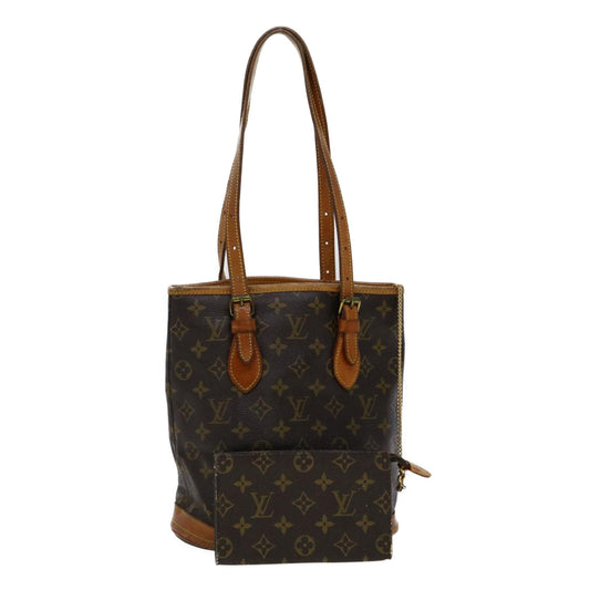 LOUIS VUITTON Monogram Bucket PM Shoulder Bag M42238 LV am2619g