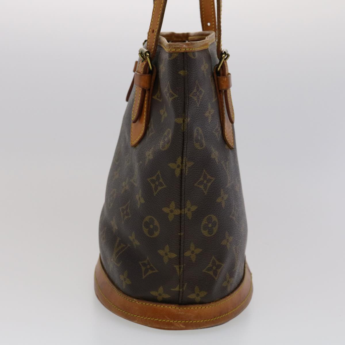 LOUIS VUITTON Monogram Bucket PM Shoulder Bag M42238 LV am2619g
