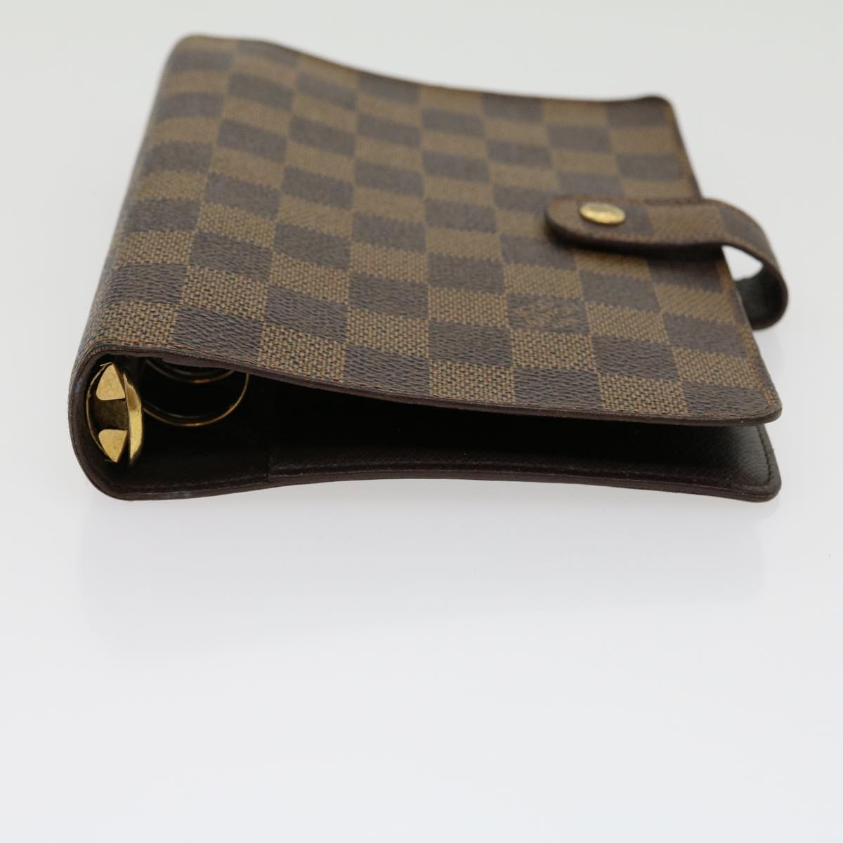 LOUIS VUITTON Damier Ebene Agenda MM Day Planner Cover R20240 LV am2692g