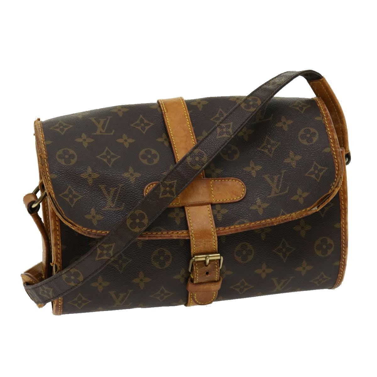 LOUIS VUITTON Monogram Marne Shoulder Bag M51369 LV am2763g
