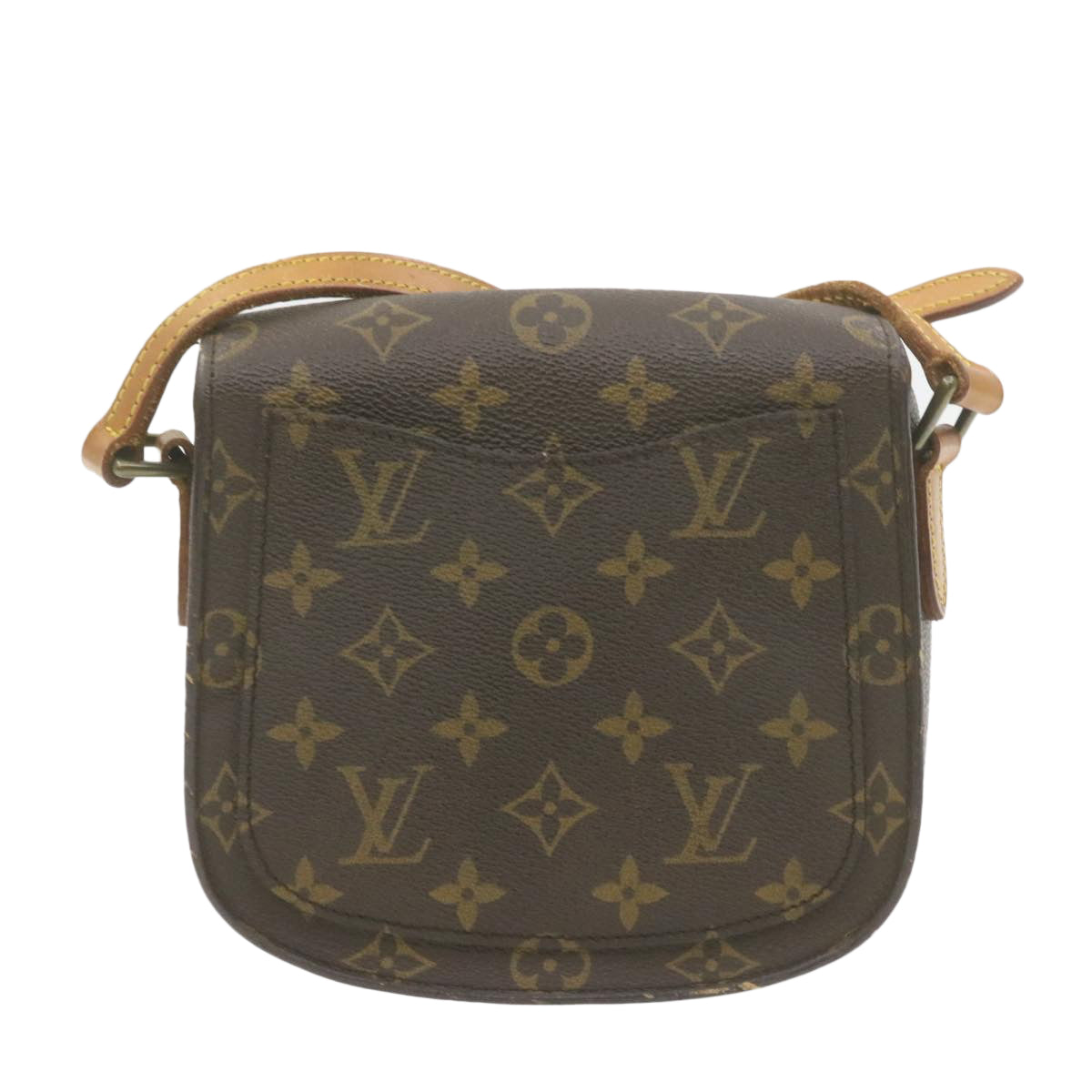 LOUIS VUITTON Monogram Saint Cloud PM Shoulder Bag M51244 LV am608g