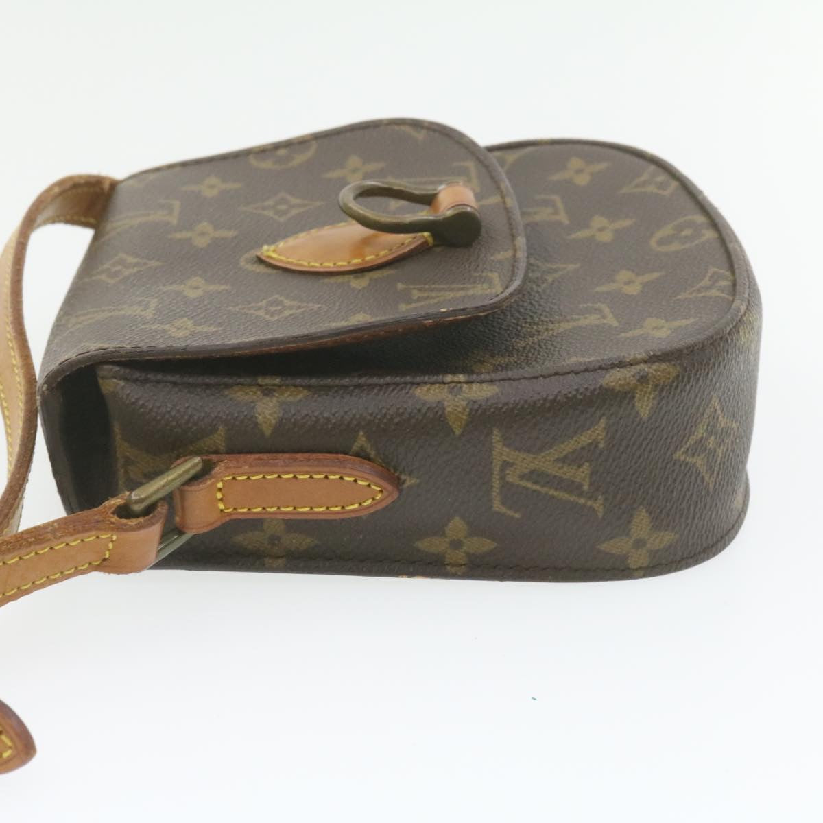 LOUIS VUITTON Monogram Saint Cloud PM Shoulder Bag M51244 LV am608g