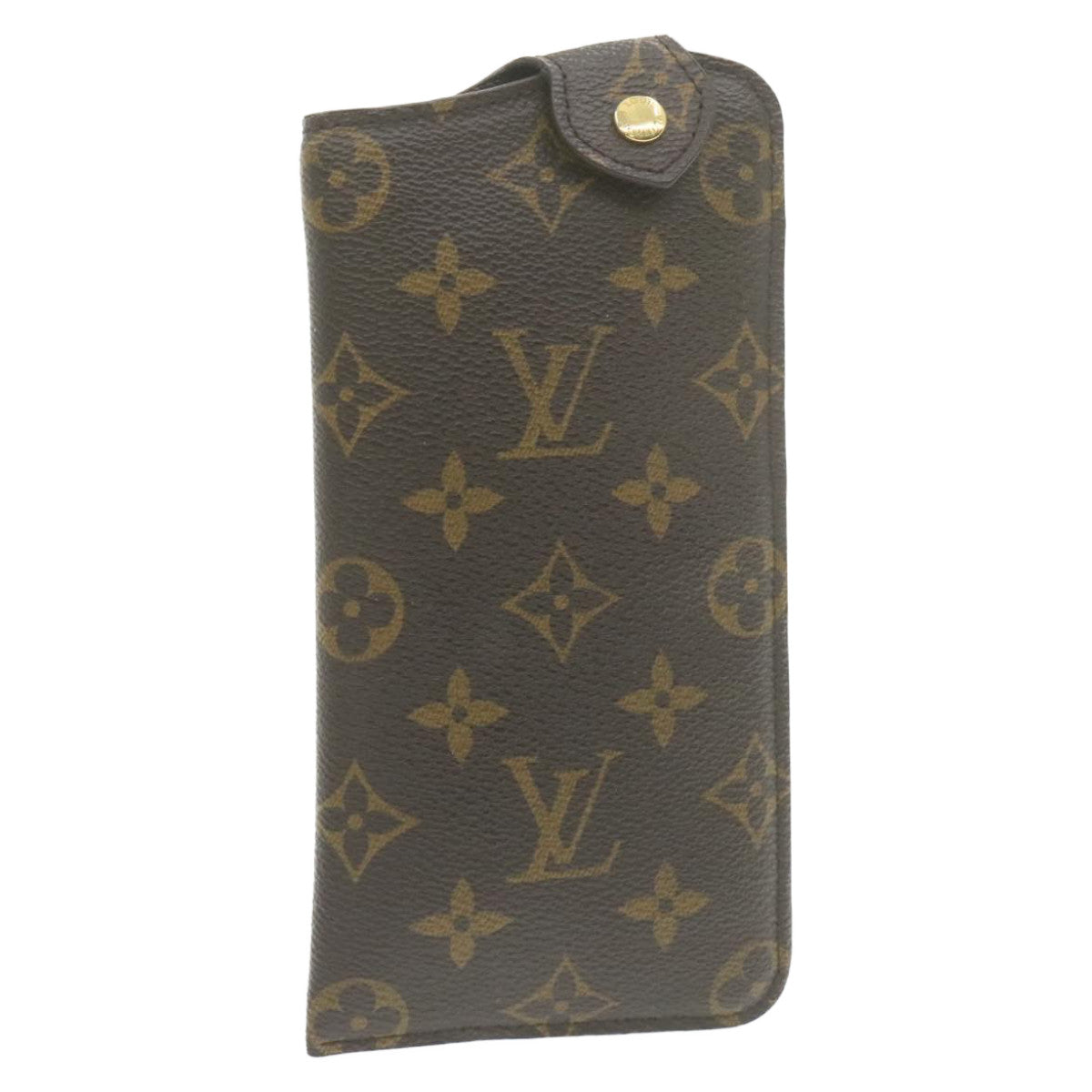LOUIS VUITTON Monogram Etui A Lunettes MM Glasses Case M66544 LV am874g