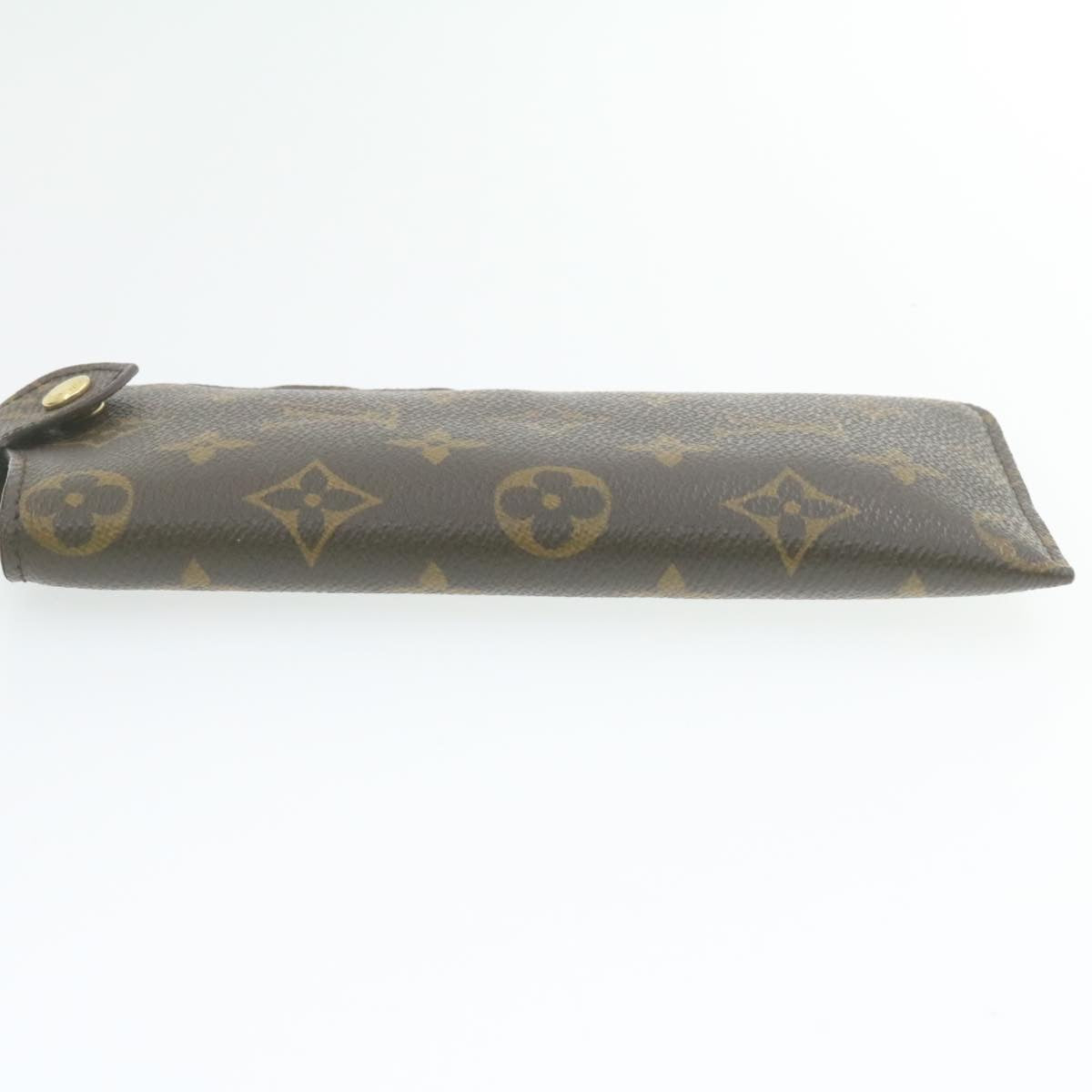 LOUIS VUITTON Monogram Etui A Lunettes MM Glasses Case M66544 LV am874g