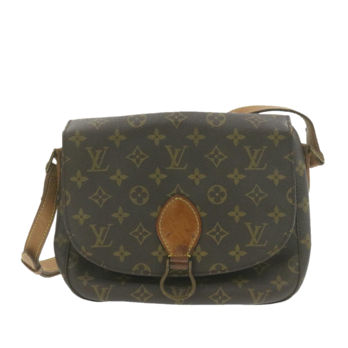 LOUIS VUITTON Monogram Saint Cloud GM Shoulder Bag M51242 LV am880g