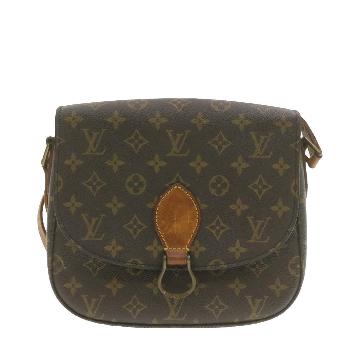 LOUIS VUITTON Monogram Saint Cloud GM Shoulder Bag M51242 LV am940g