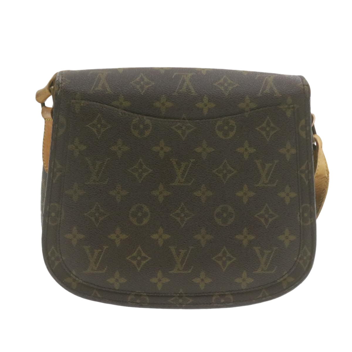 LOUIS VUITTON Monogram Saint Cloud GM Shoulder Bag M51242 LV am941g