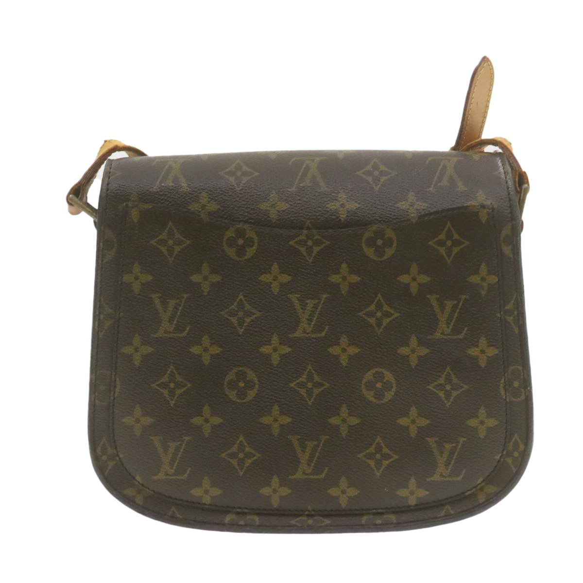 LOUIS VUITTON Monogram Saint Cloud GM Shoulder Bag M51242 LV am946g
