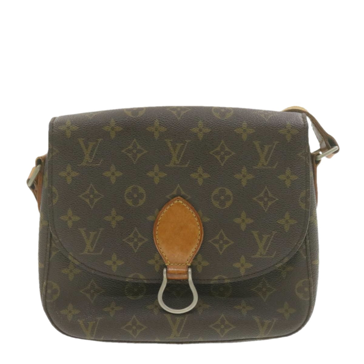 LOUIS VUITTON Monogram Saint Cloud GM Shoulder Bag M51242 LV am947g